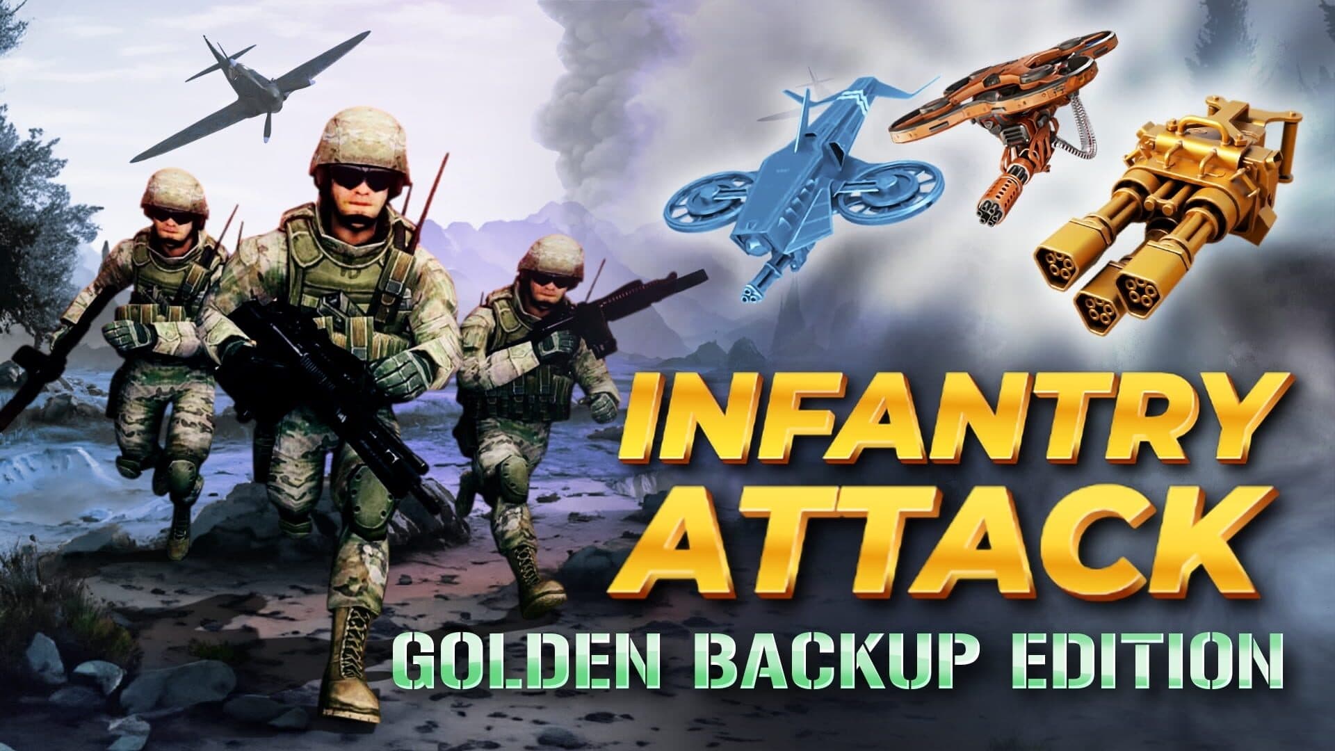 Infantry Attack: Golden Backup Edition cover art