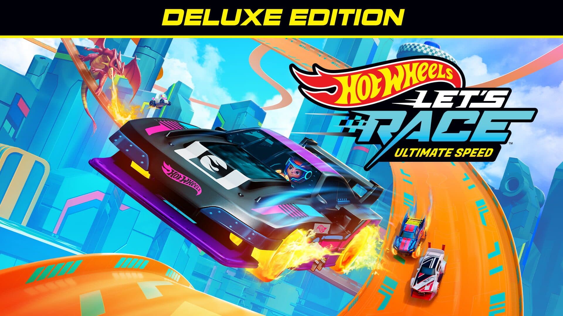 Hot Wheels Let's Race: Ultimate Speed - Deluxe Edition cover art