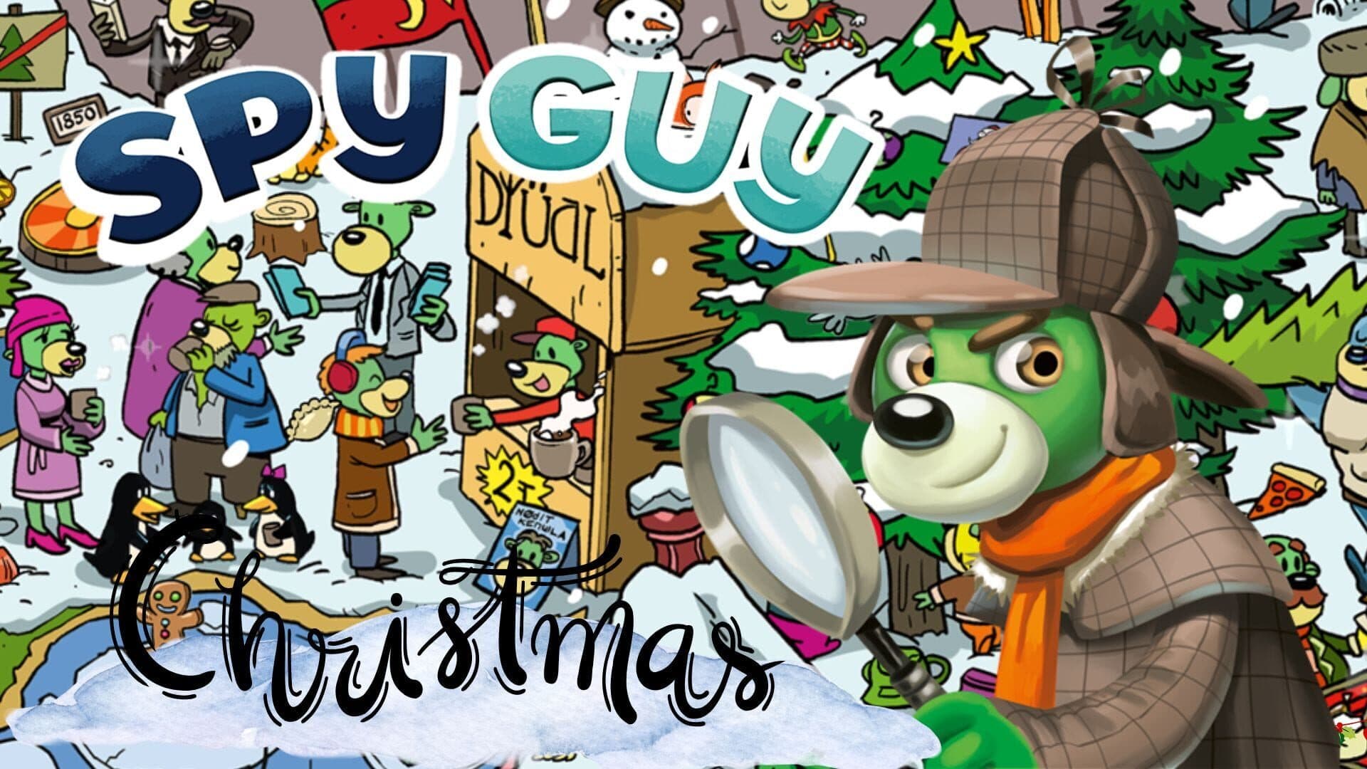Spy Guy Christmas cover art