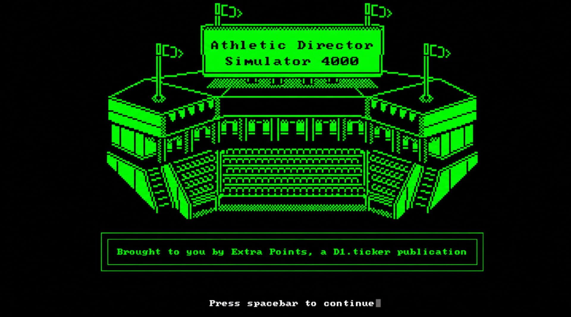 Athletic Director Simulator 4000 cover art