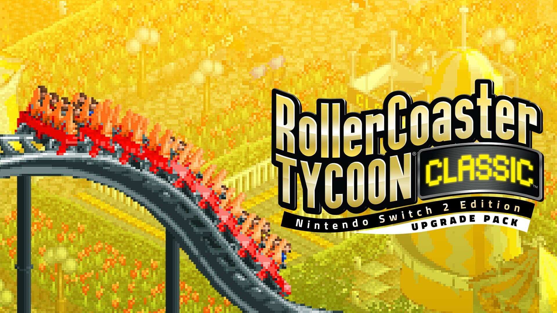 RollerCoaster Tycoon on Nintendo Switch cover art