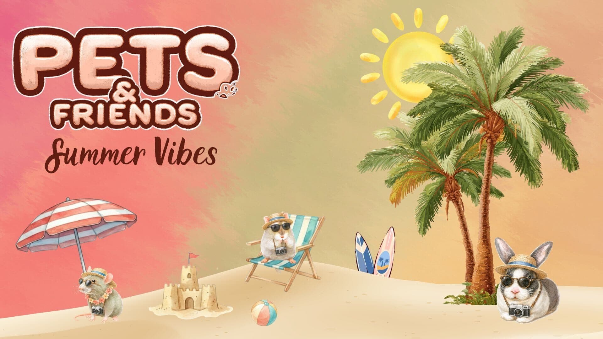 Pets and Friends Summer Vibes cover art