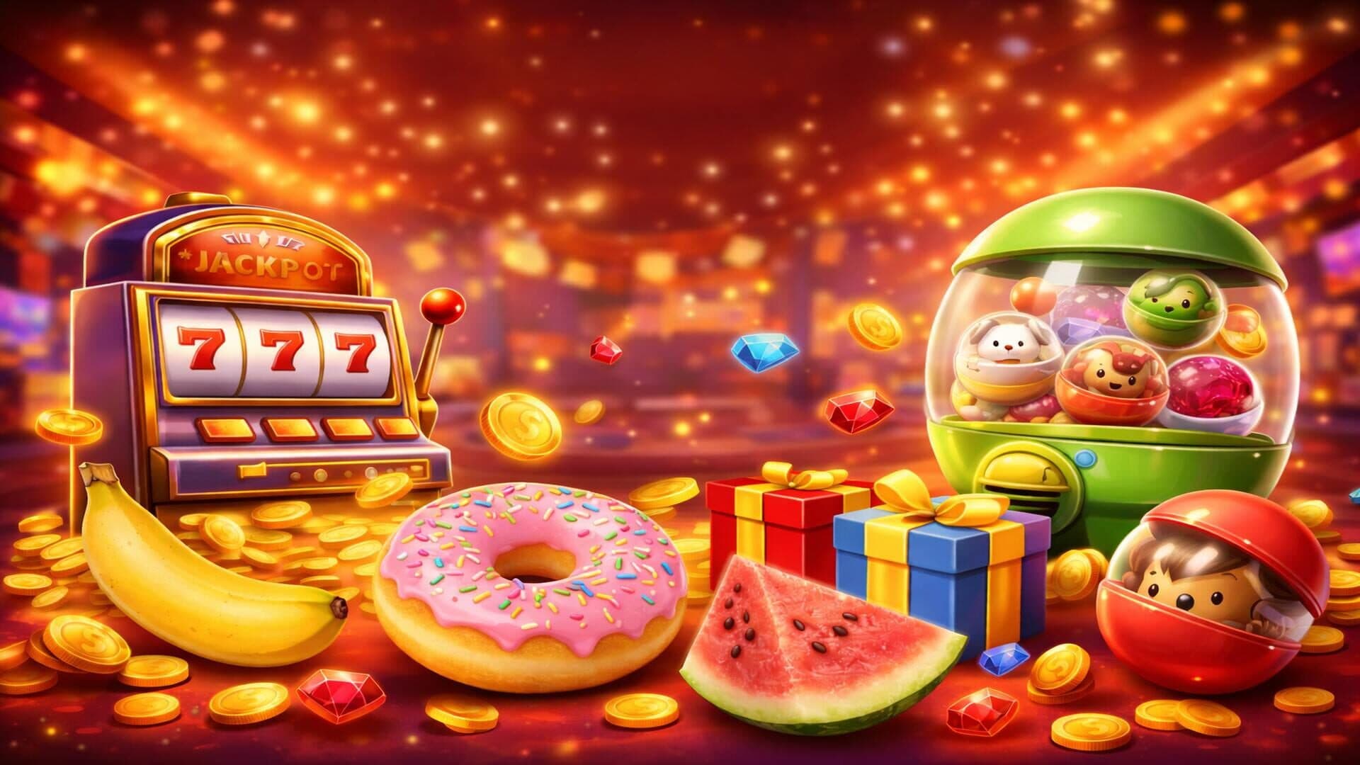 Slot Machine Casino & Capsules: Prize Party cover art