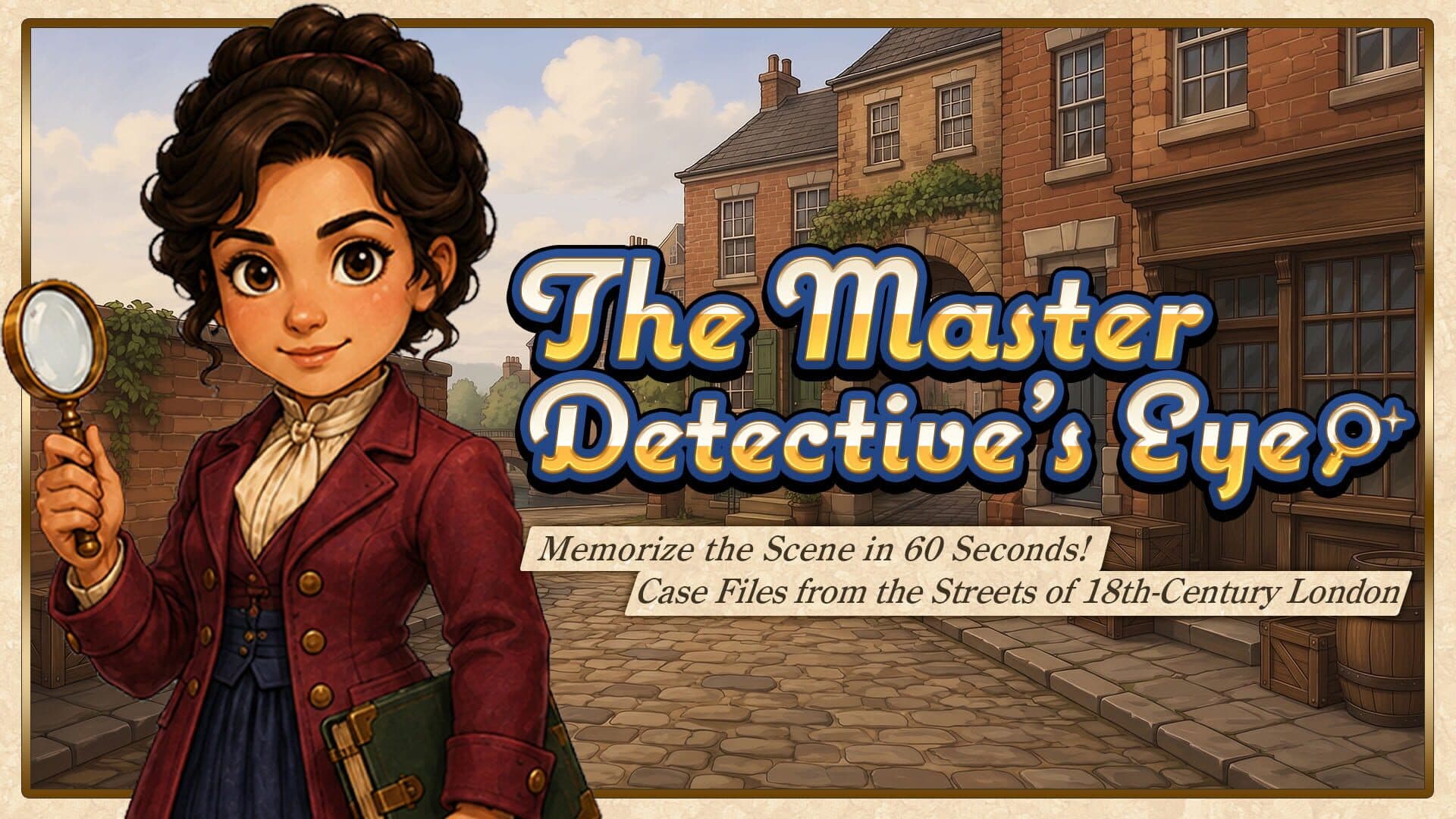 The Master Detective's Eye: Memorize the Scene in 60 Seconds! Case Files from the Streets of 18th-Century London cover art