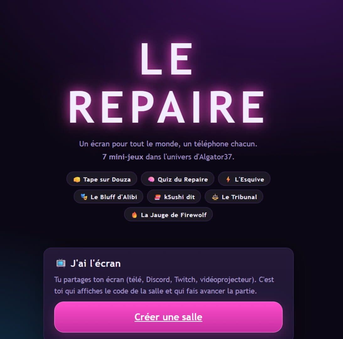 Le Repaire cover art