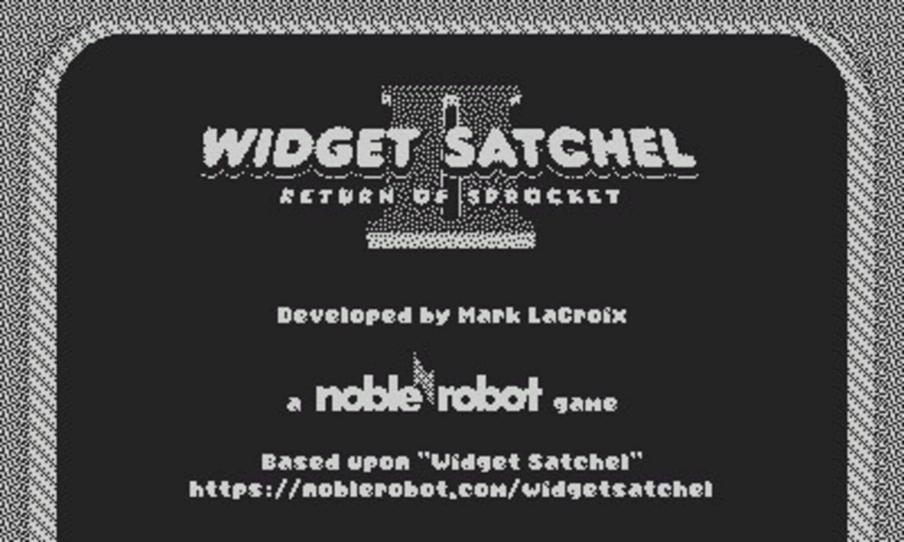 Widget Satchel II: Return of Sprocket cover art