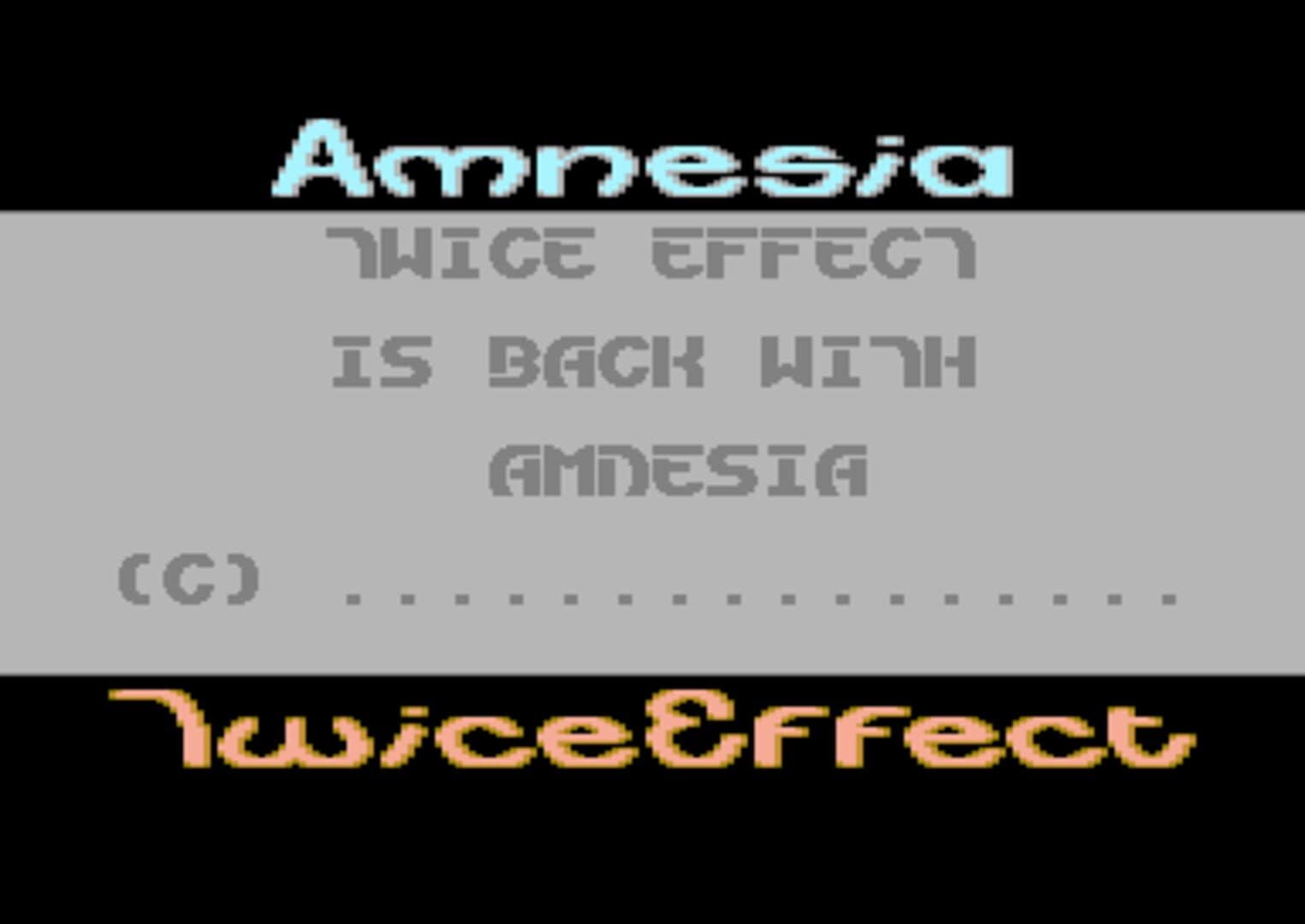Amnesia cover art