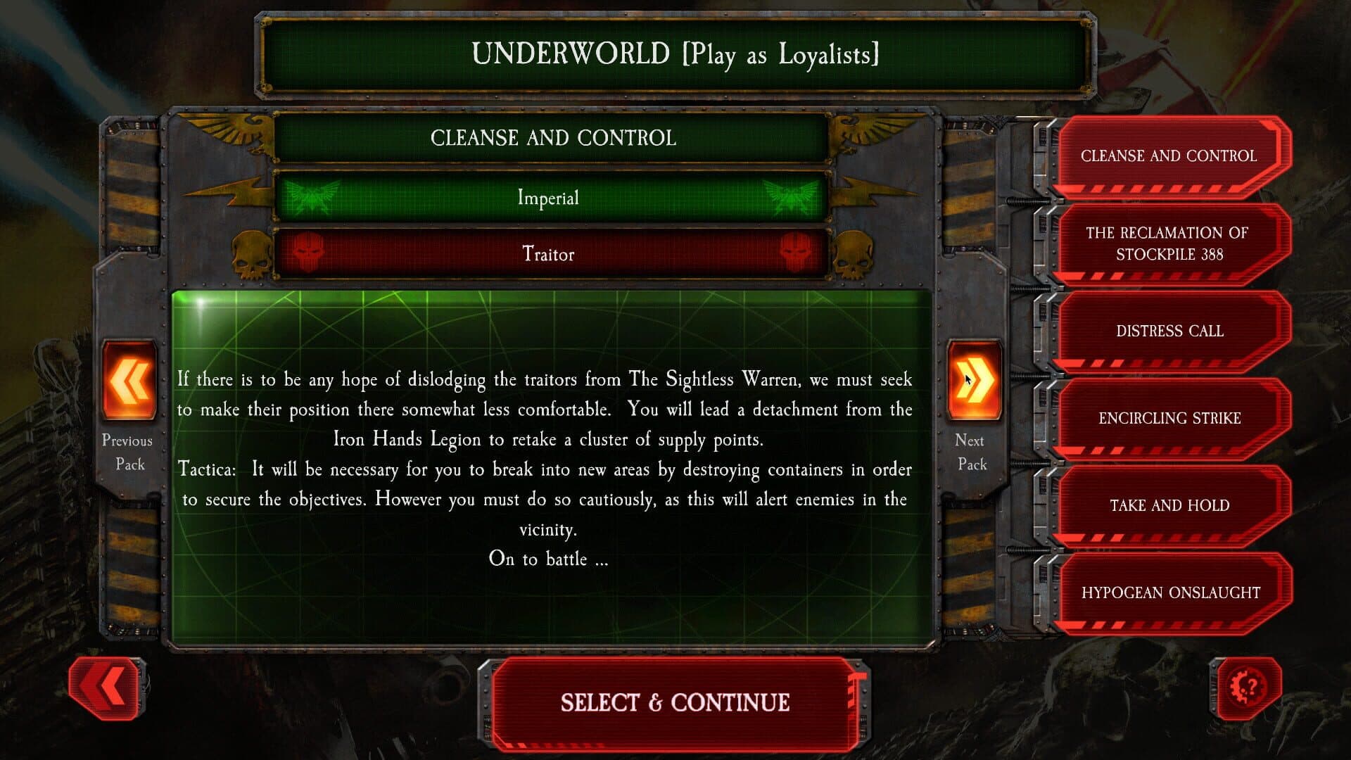 The Horus Heresy: Battle of Tallarn - Underworld Campaign cover art