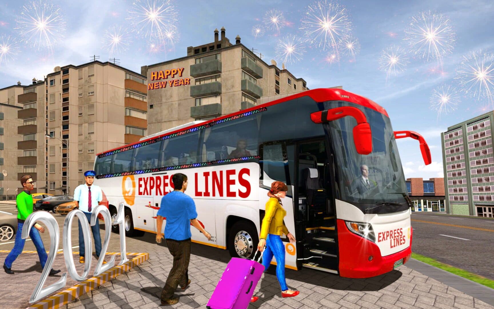 City Coach Bus Simulator: Bus Games 2021 cover art
