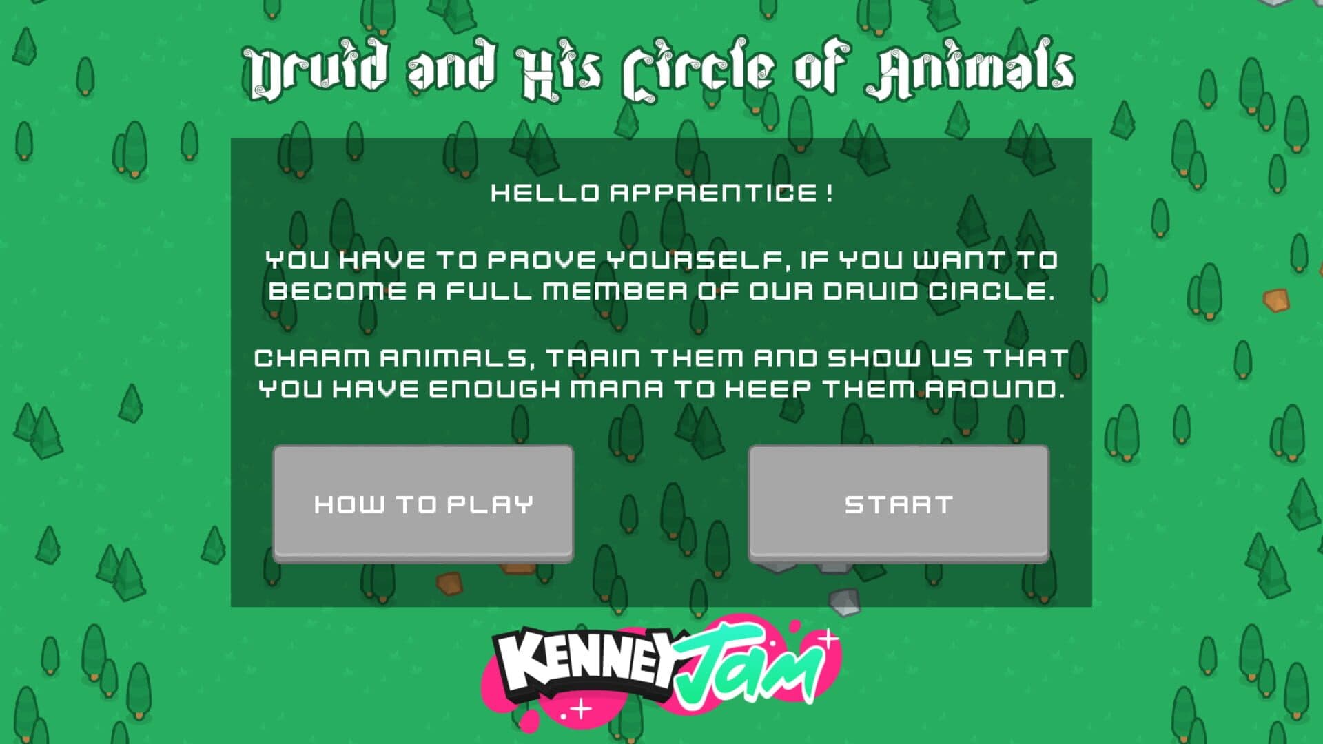 Druid and His Circle of Animals cover art