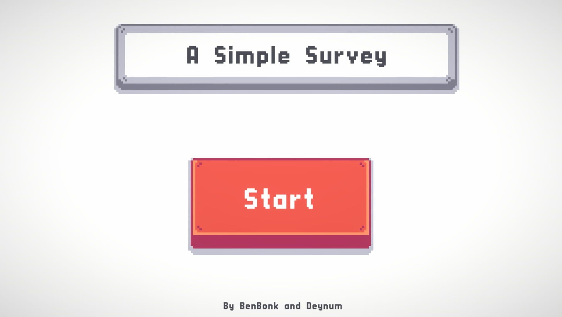 A Simple Survey cover art