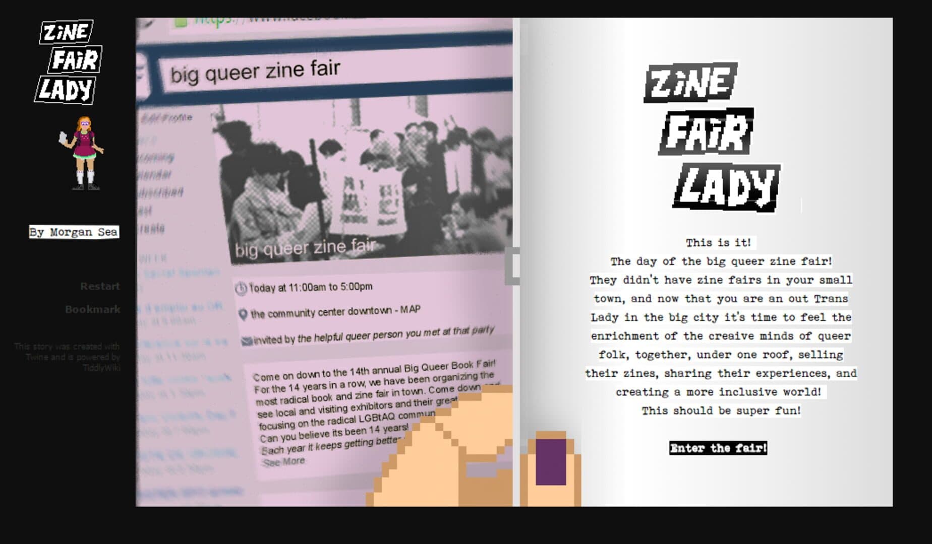 Zine Fair Lady cover art