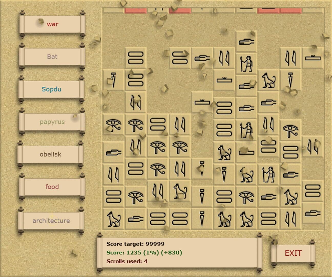 Glyphs of the Pharaohs cover art