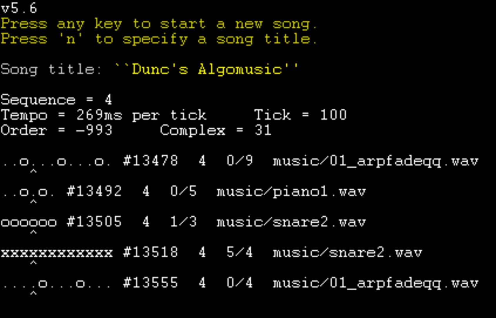 Dunc's Algomusic cover art