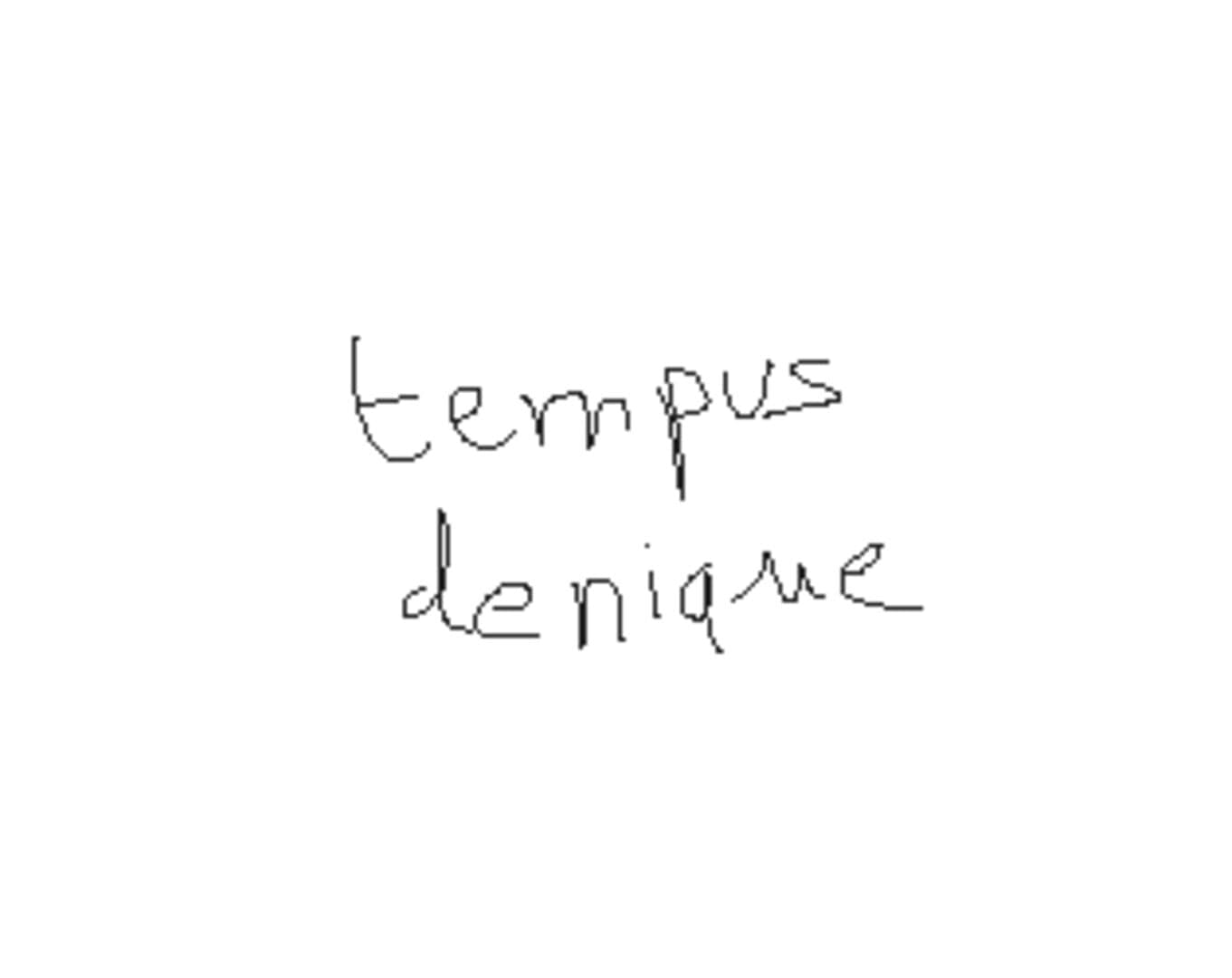 Tempus Denique cover art