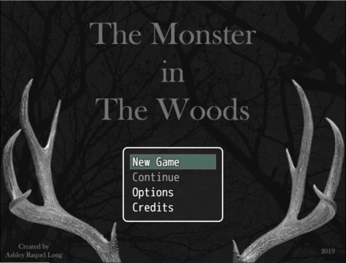 The Monster in the Woods cover art