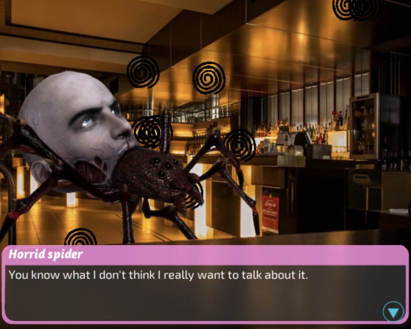A Horrible Evil Spider Head Love Story cover art