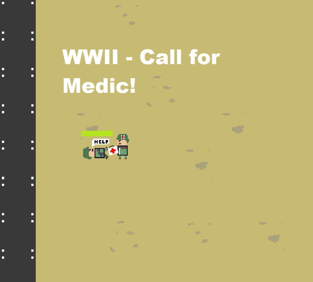 WWII: Call For Medic cover art