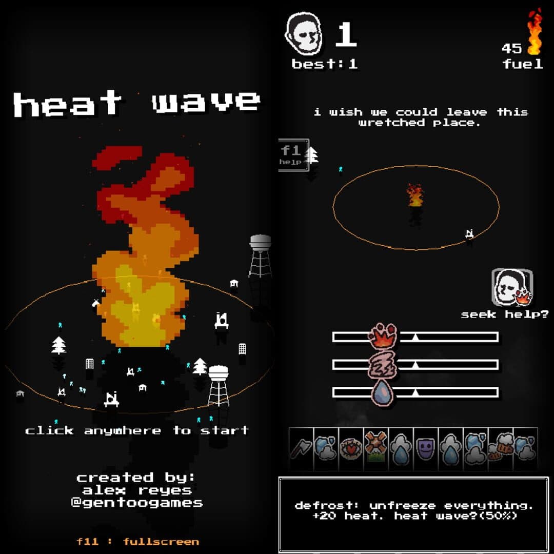 Heat wave cover art
