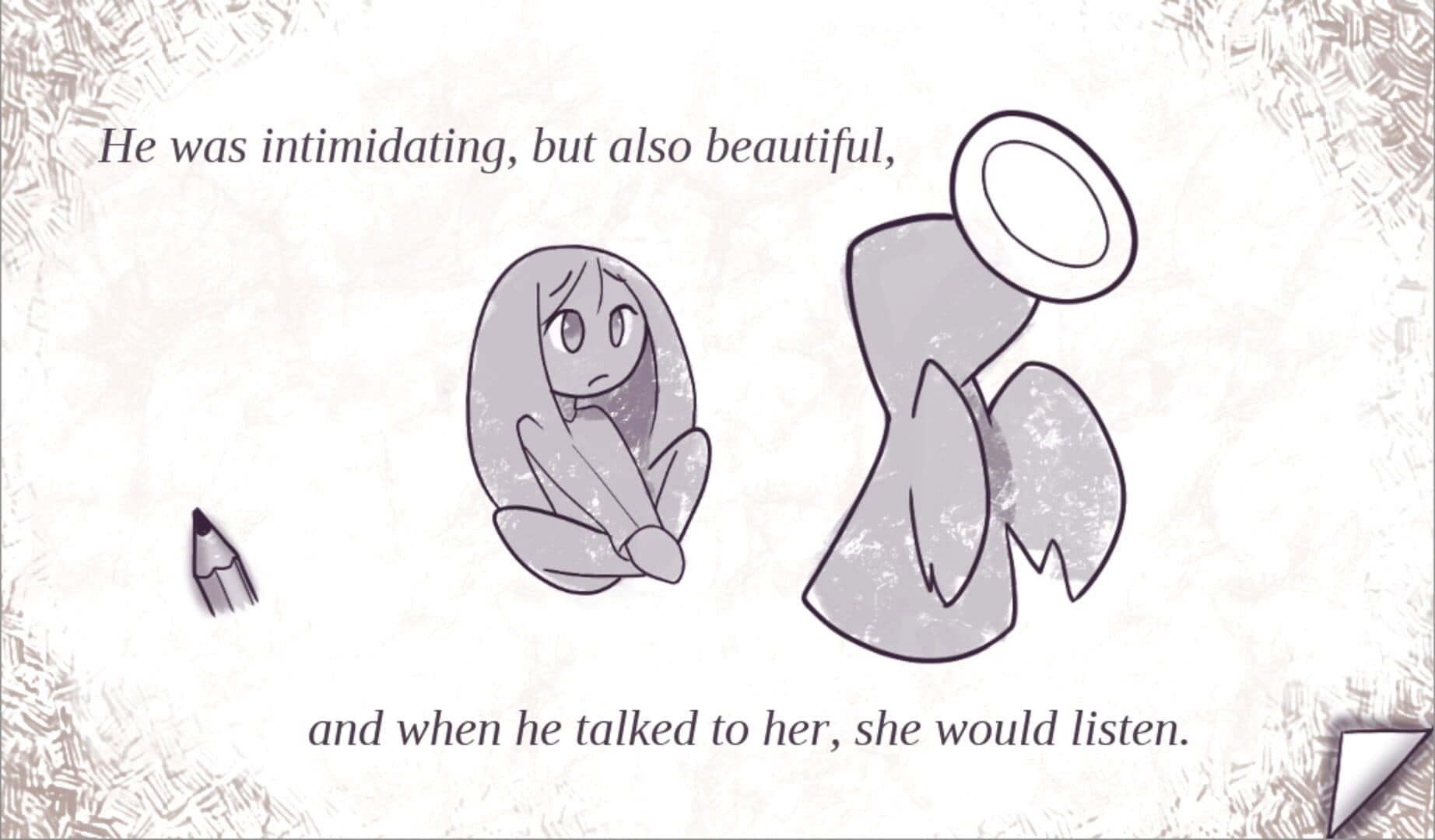 The Girl and the Angel cover art