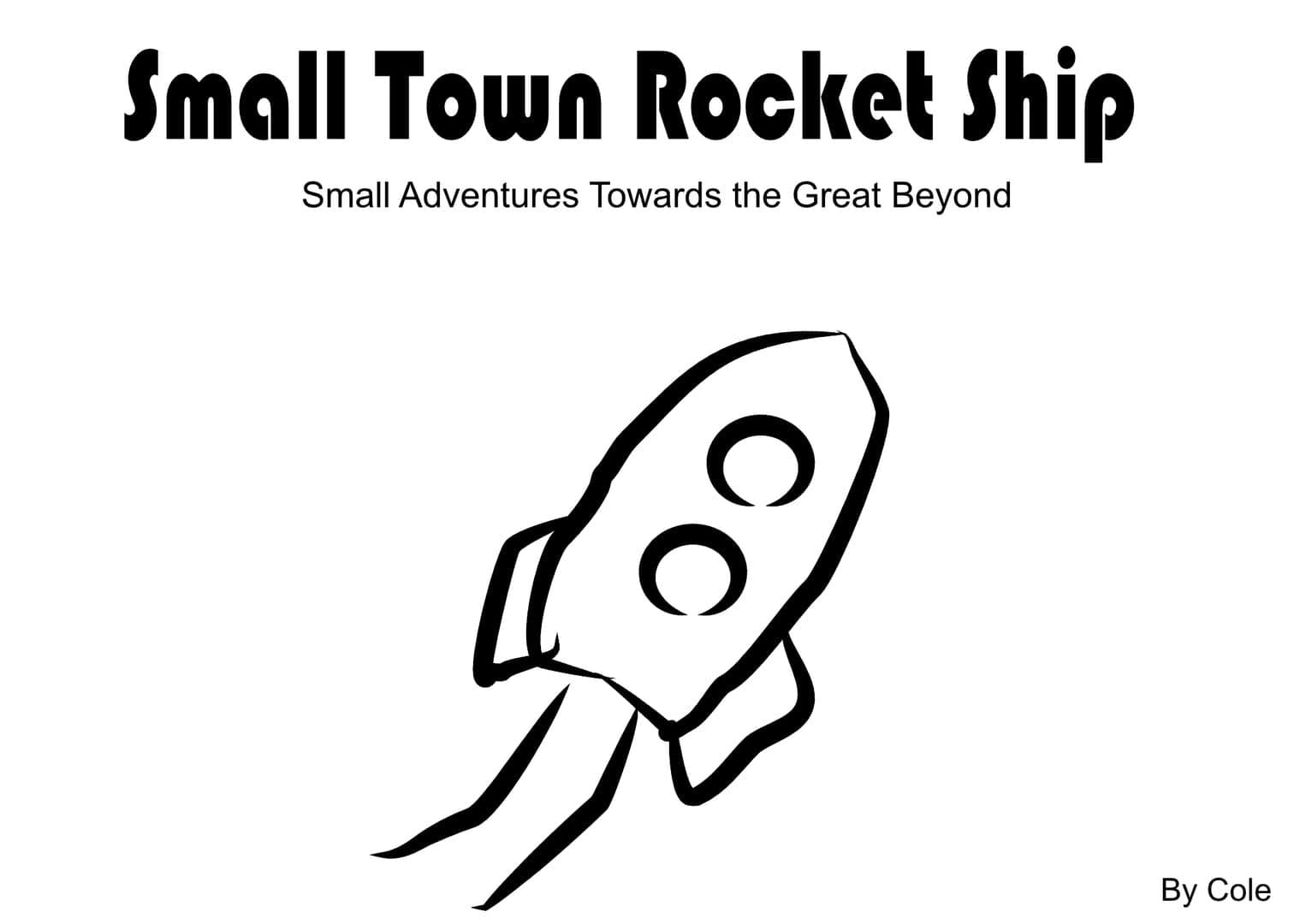 Small Town Rocket Ship cover art
