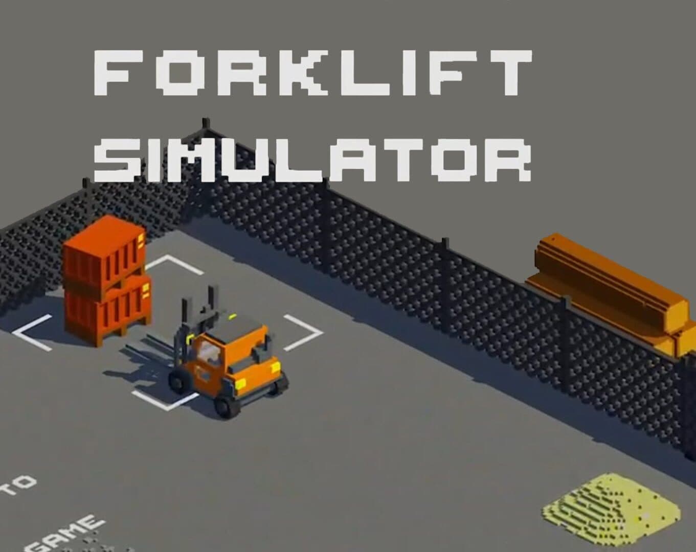Pixel Forklift Simulator cover art