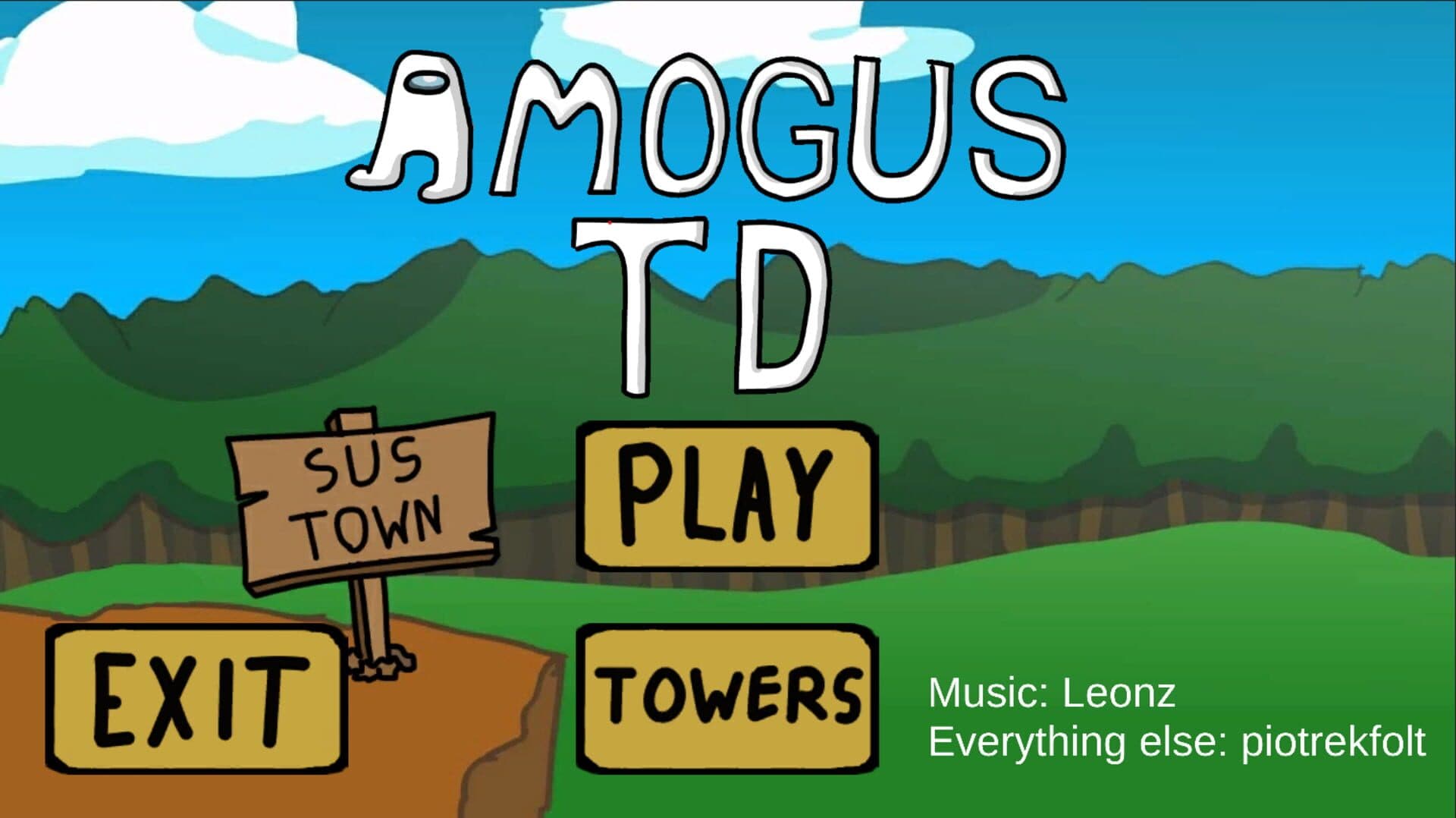 Amogus TD cover art