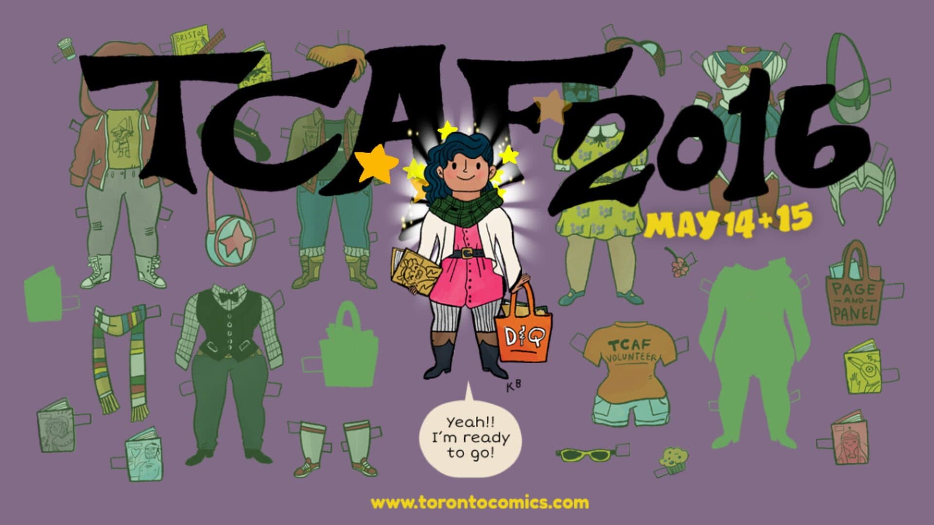 Tcaf: Kate Beaton Dress Up!! cover art