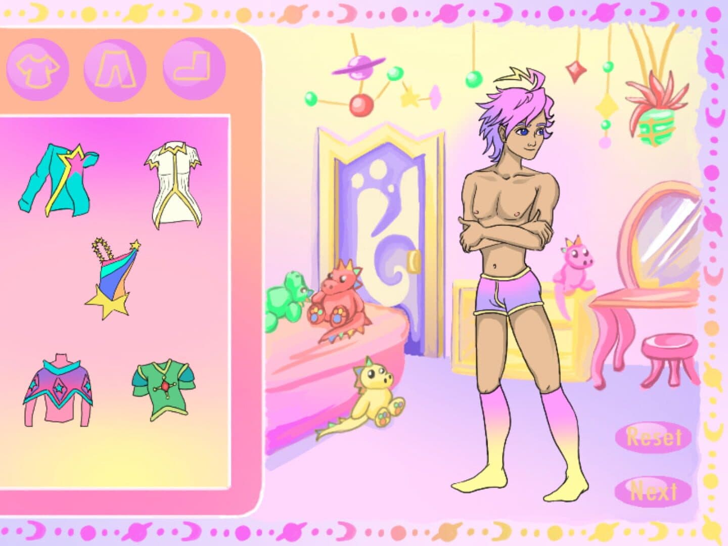 Star Prince Dress up game cover art