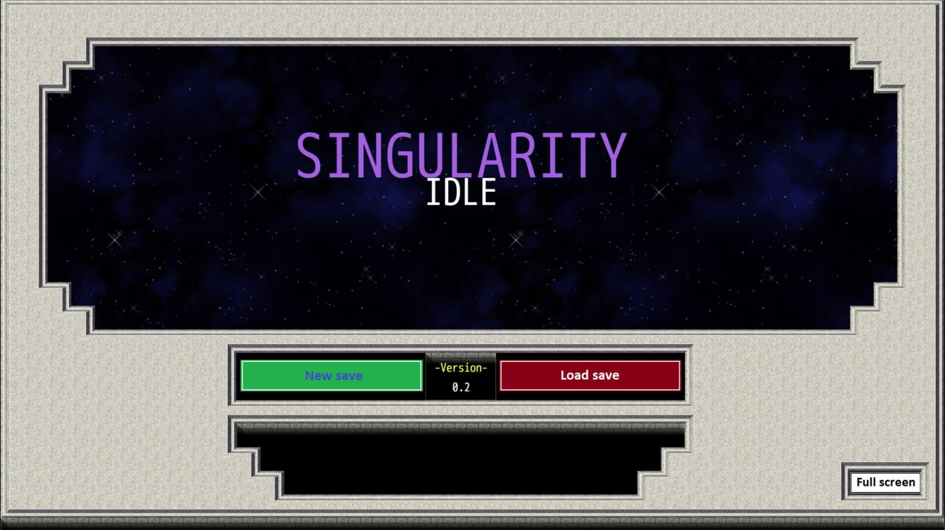 Singularity Idle cover art