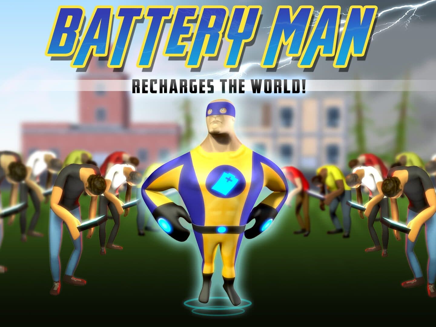 Batteryman Recharges the World! cover art