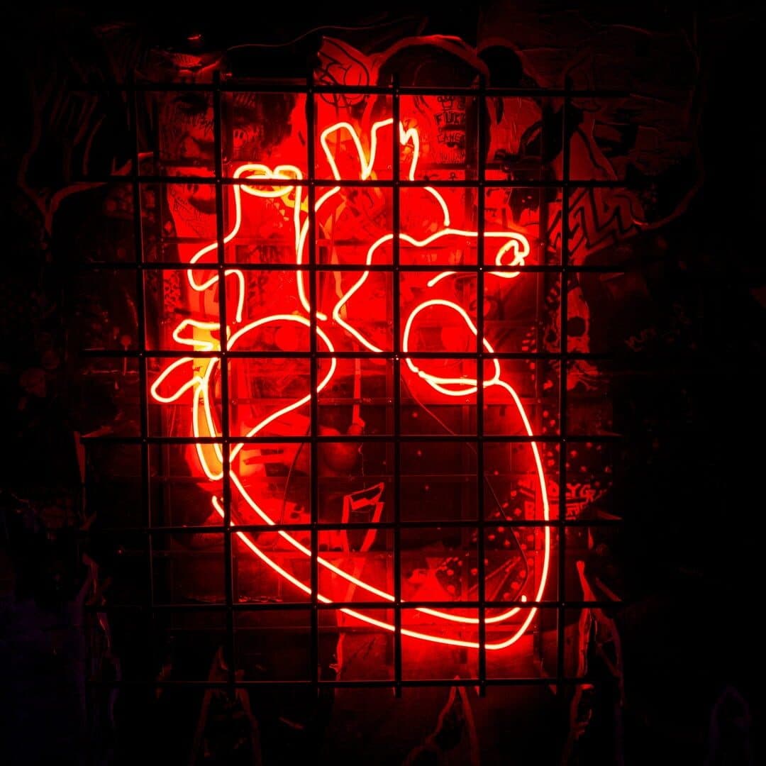 Bleeding Neon cover art