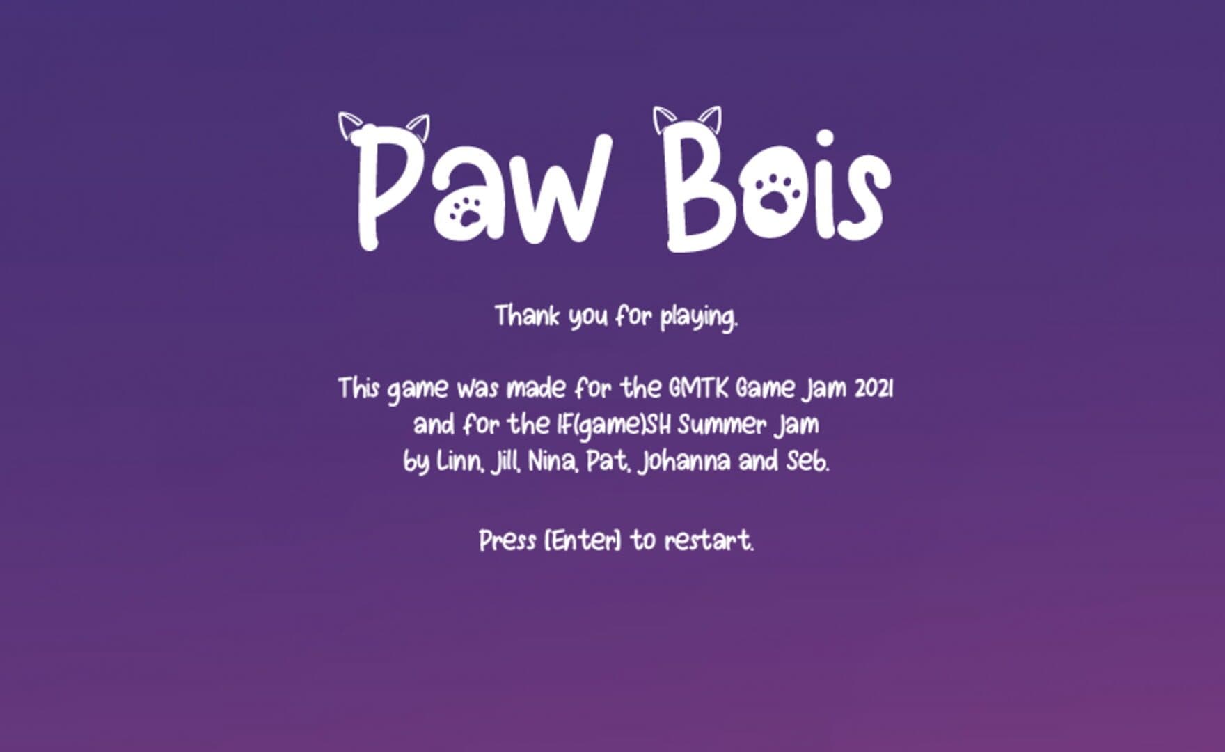 Paw Bois cover art