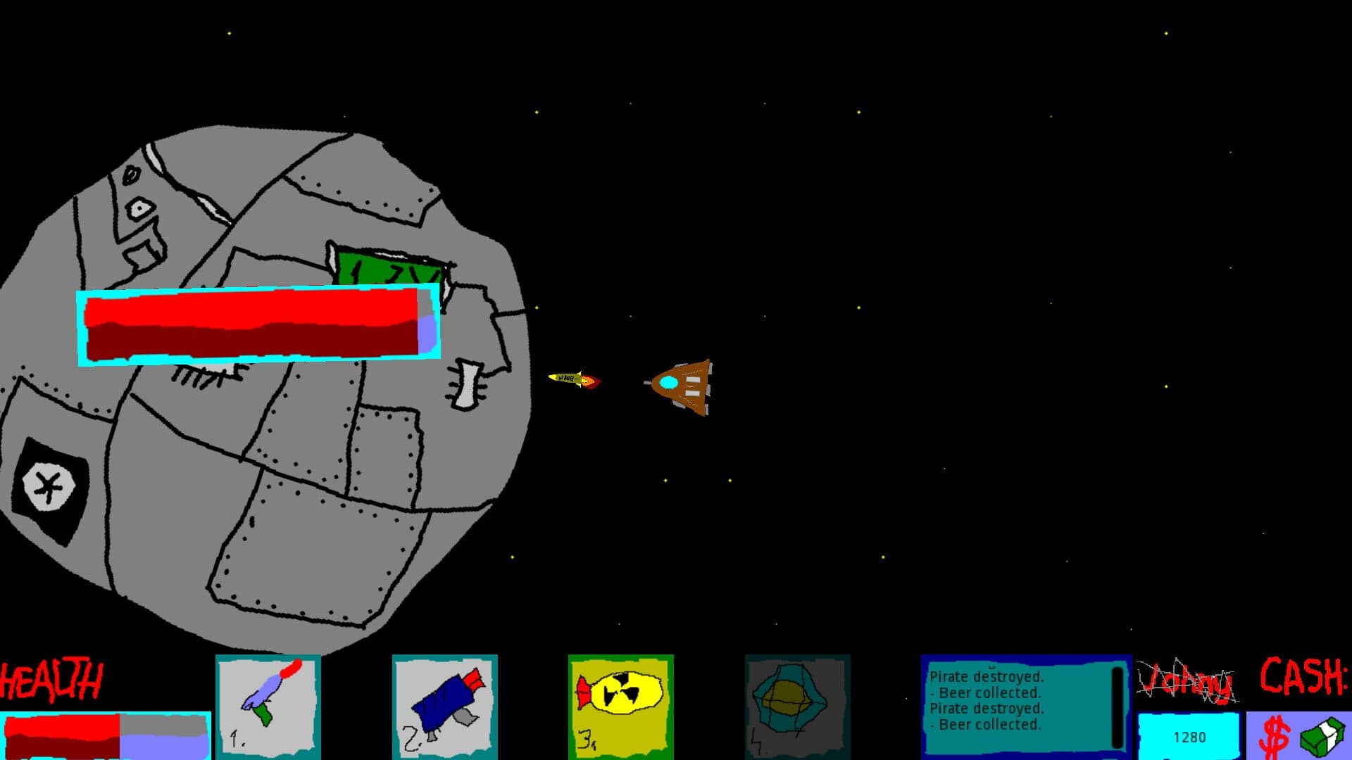 Space Danger: G.O.N. cover art