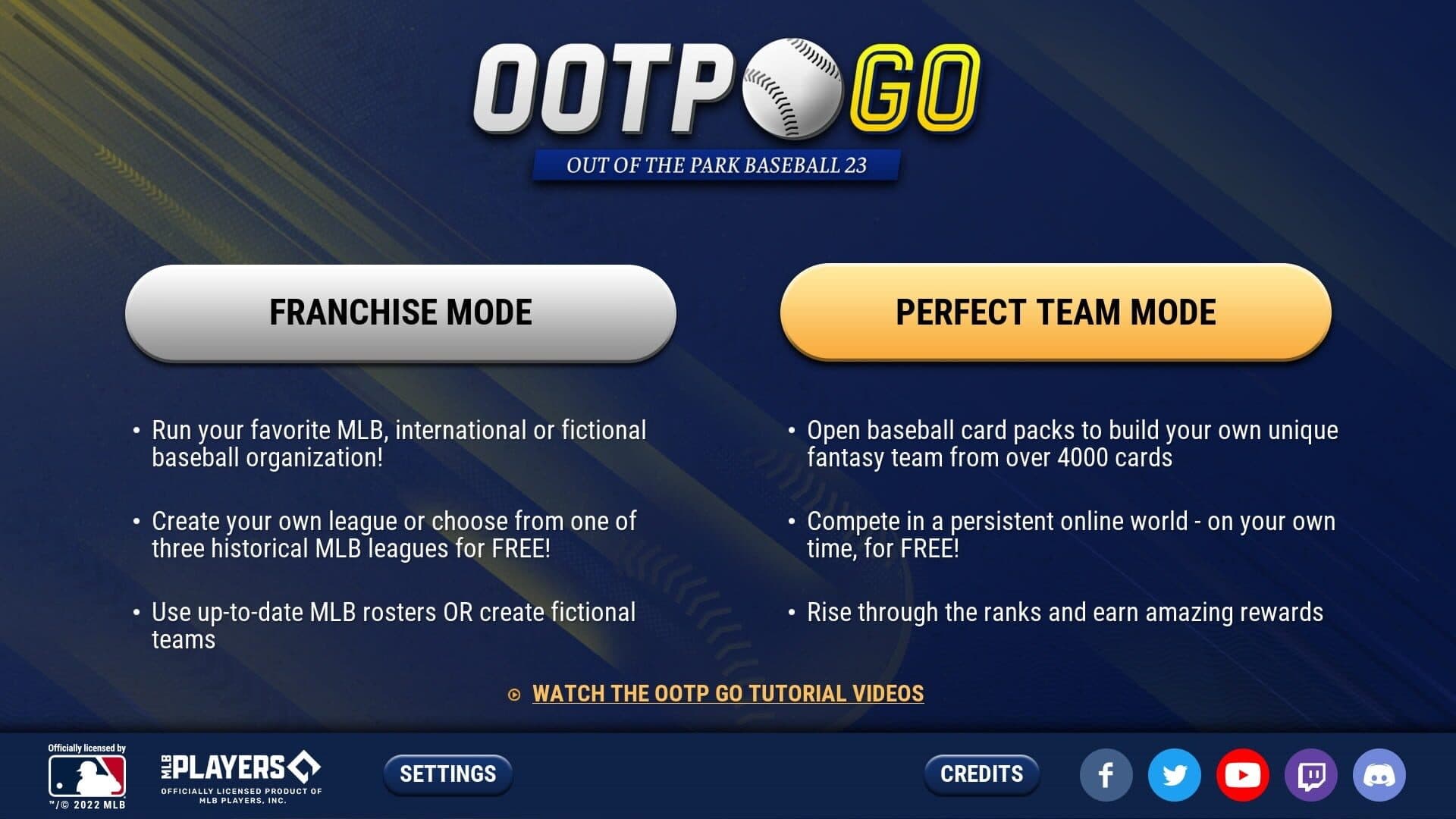 OOTP Baseball Go 23 cover art