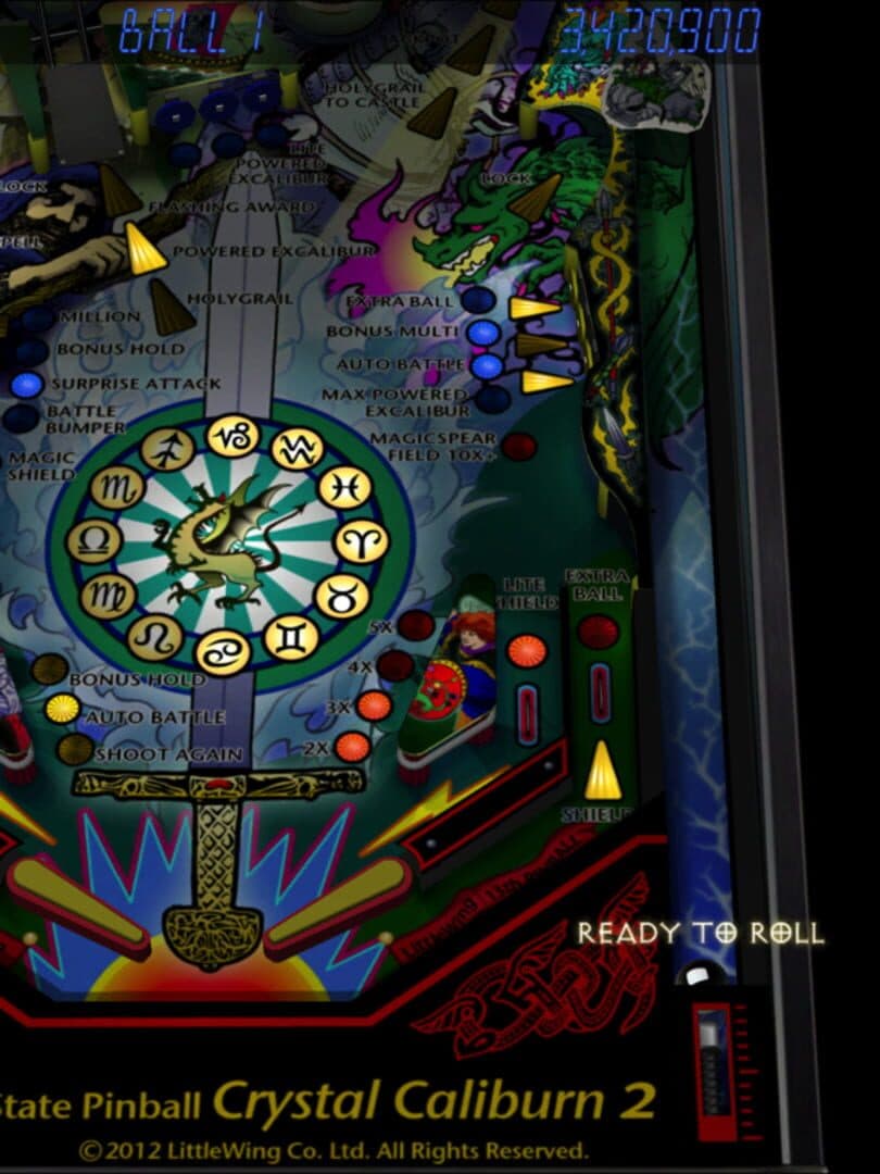 Pinball Crystal Caliburn II cover art