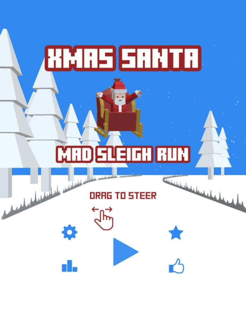 Xmas Santa Mad Sleigh Run cover art