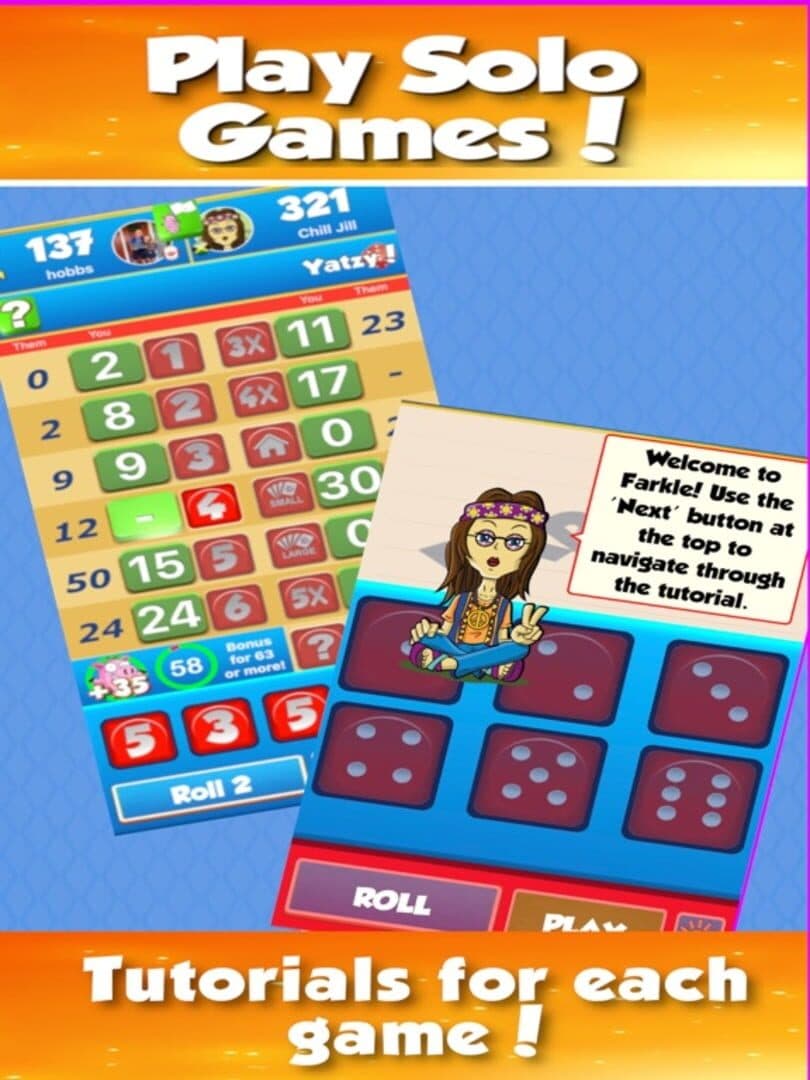 Dice World: 6 Fun Games cover art