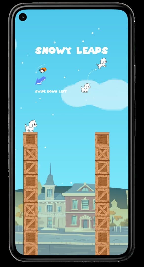 Snowy Leaps cover art