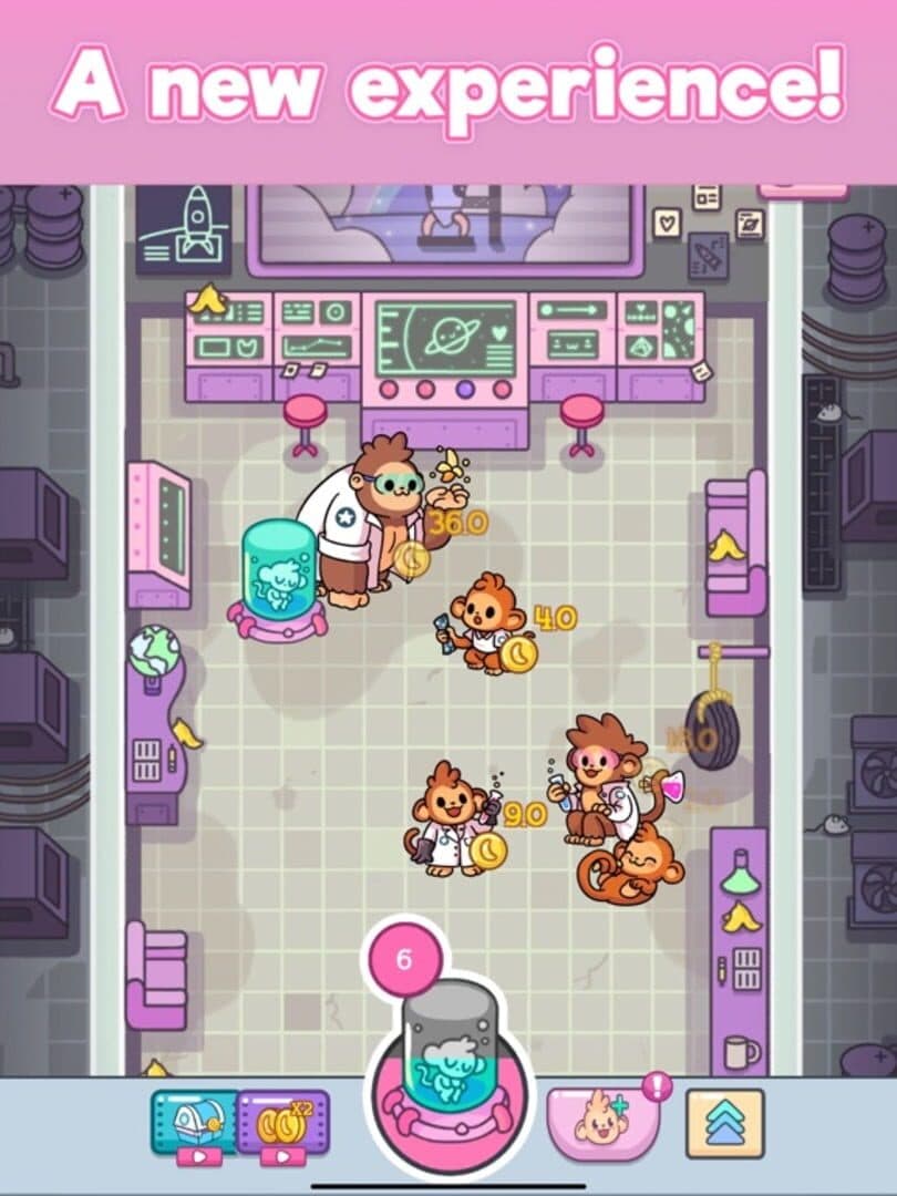 Monkeynauts: Merge Monkeys! cover art