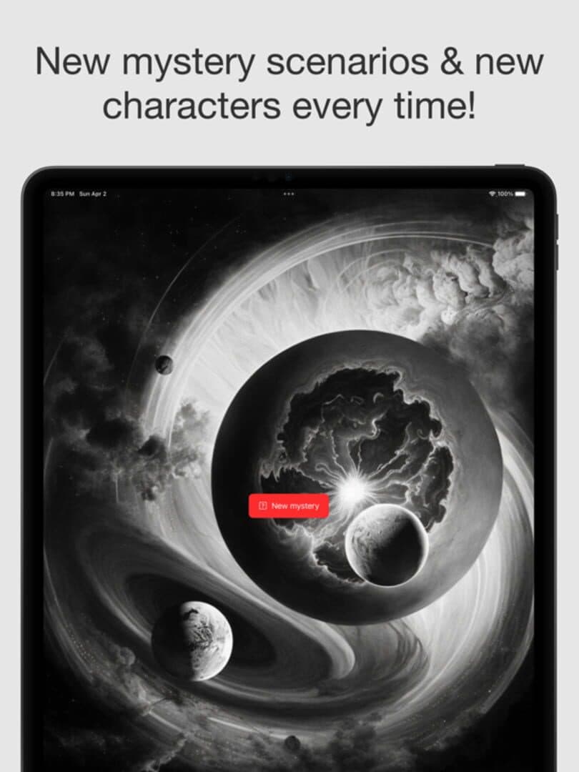 The Andromeda Mysteries cover art