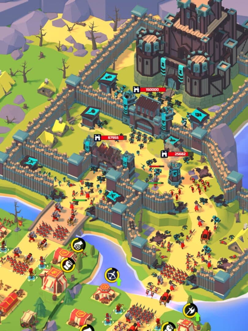 Idle Siege: Army Tycoon Game cover art