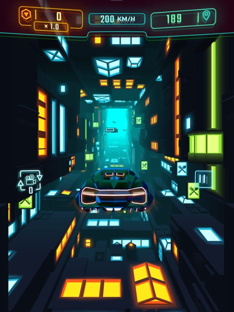 Neon Flytron: Cyberpunk Flight cover art