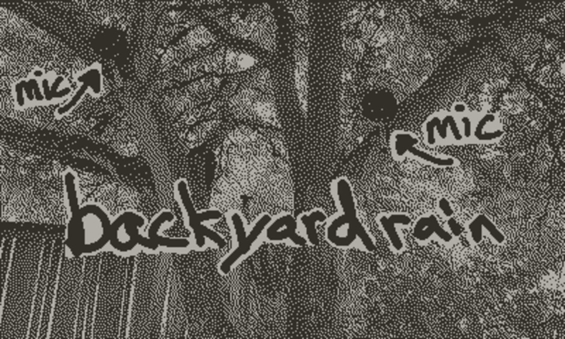 Backyard Rain Soundscape cover art