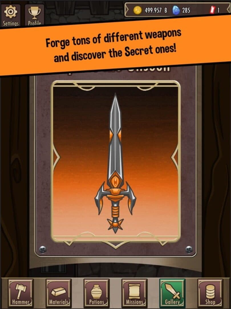 Medieval Clicker Blacksmith cover art