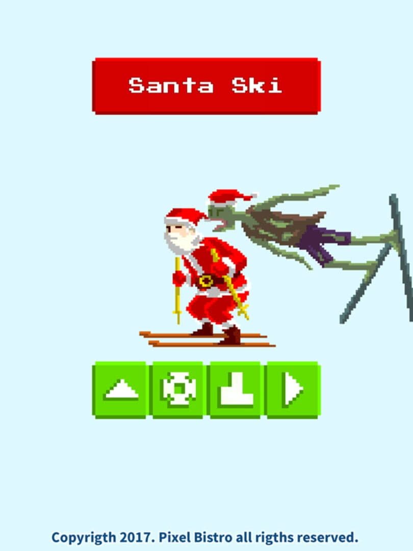 Santa Ski vs. Zombies Ski cover art