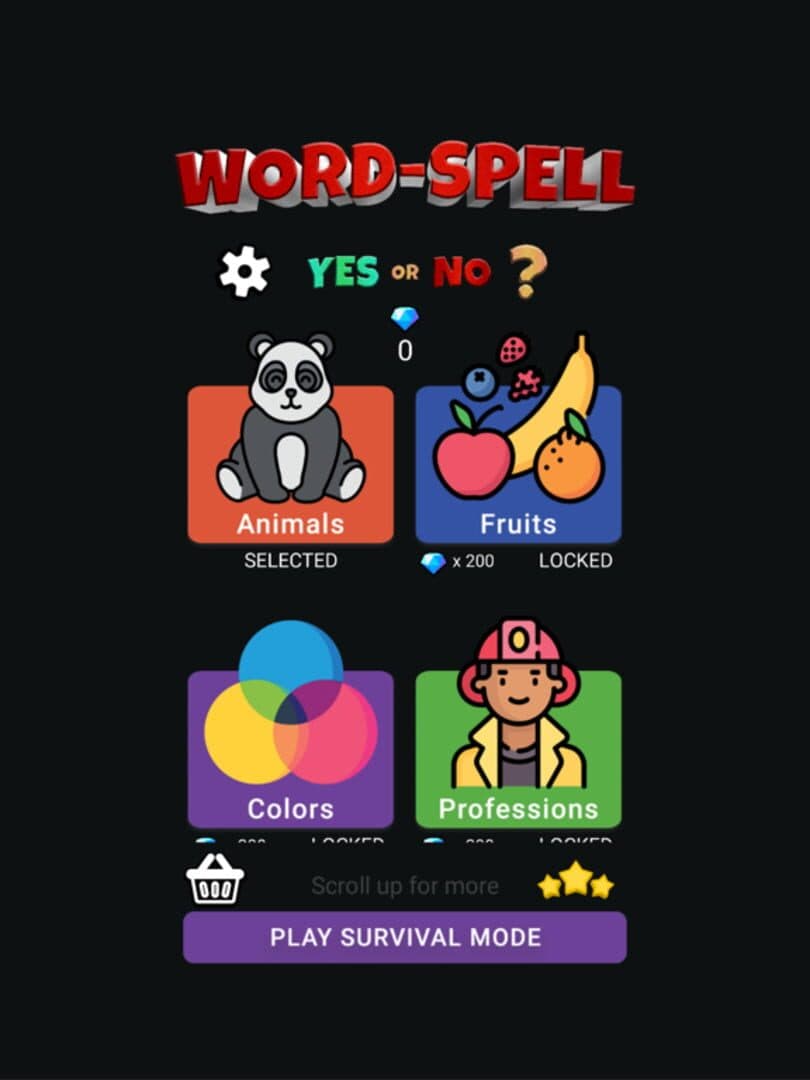 Word Spell Game: Yes or No ? cover art