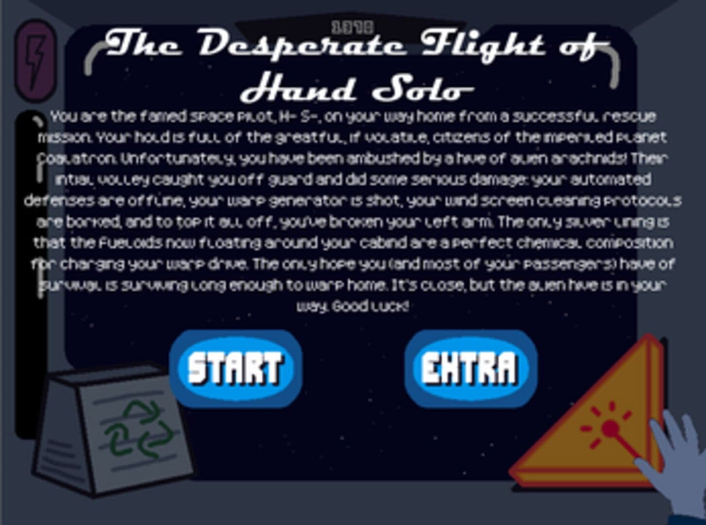 The Desperate Flight of Hand Solo cover art