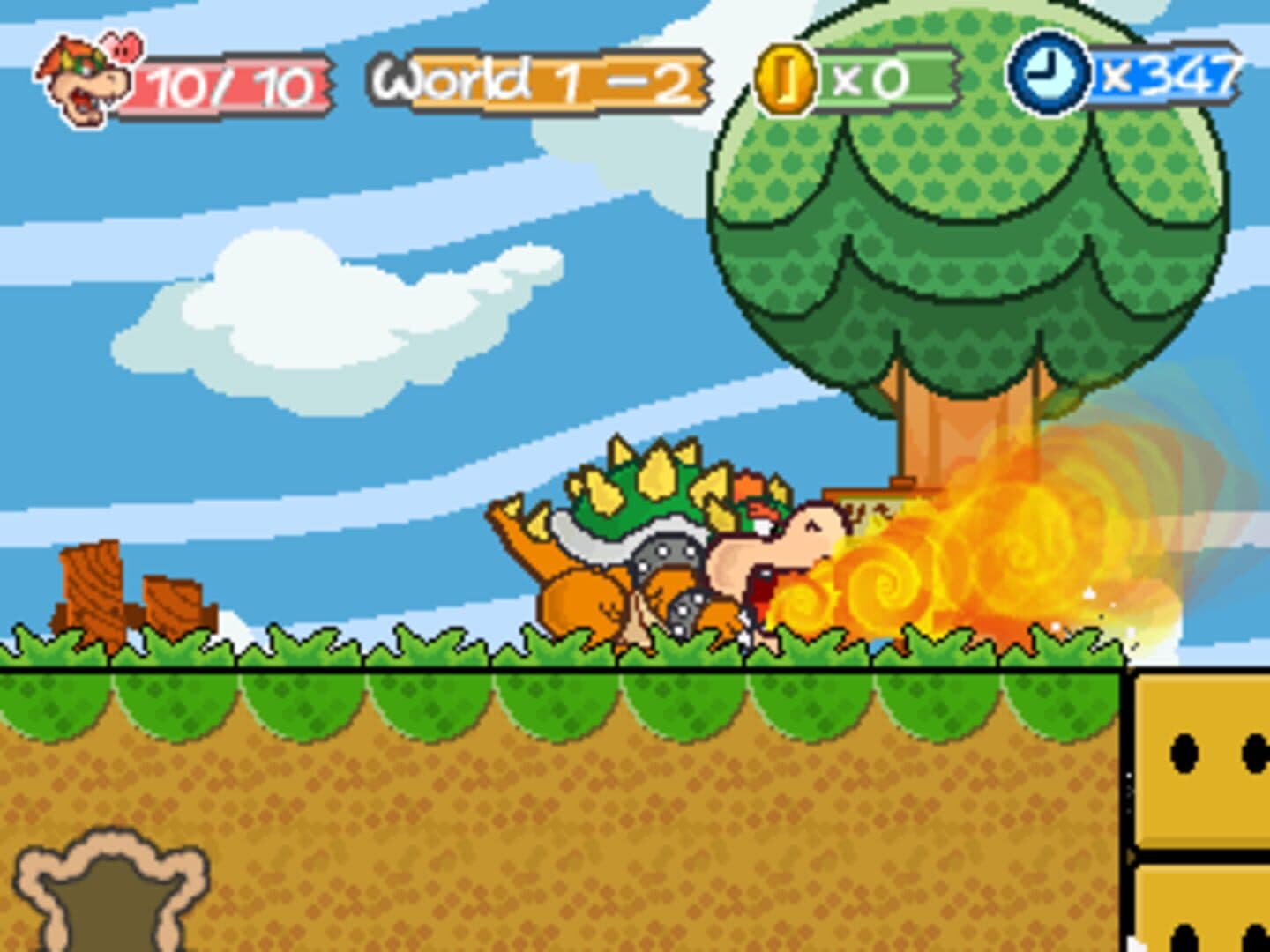 Super Paper Bowser World cover art