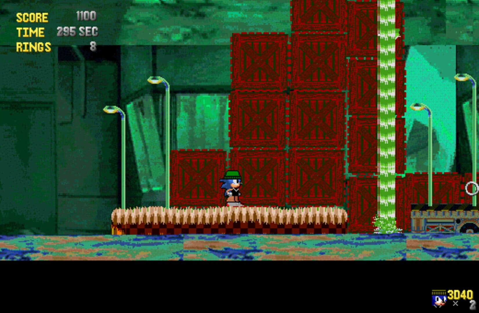 Sonic 3D40 vs. Counterfeit cover art